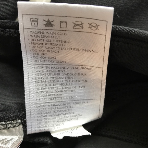 Nike Black Crop Capri Active Leggings Medium - Picture 9 of 11